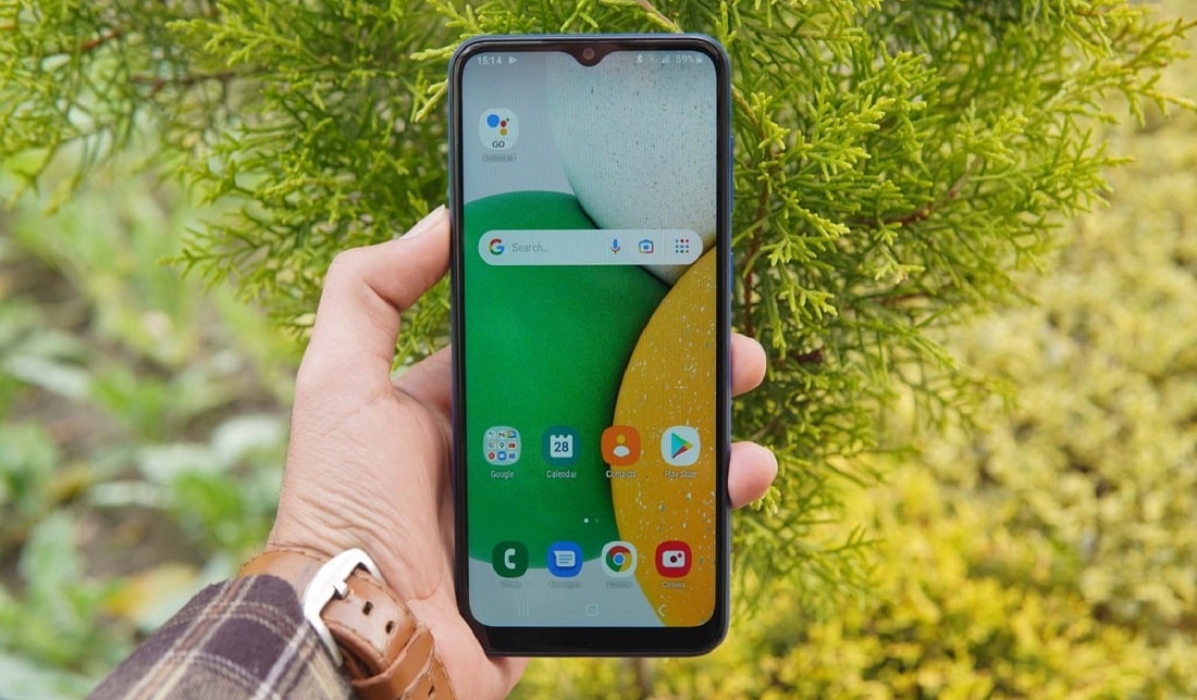 تصویر نمایشگر گوشی گلکسی A03 Core