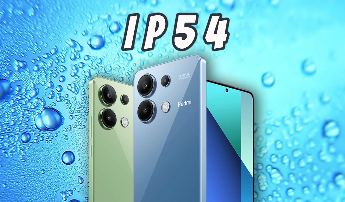 نمایش گوشی ردمی نوت 13 4G در رنگ آبی و سبز به همراه نمایش گواهی گوشی