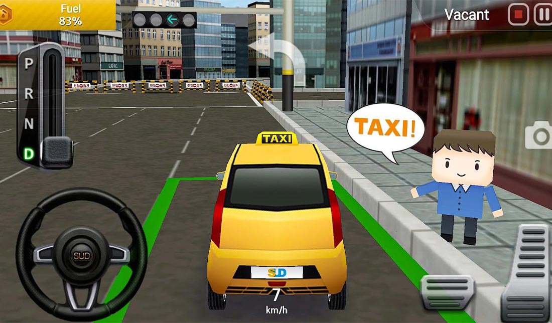 نمایی از بازی Dr. Driving 2