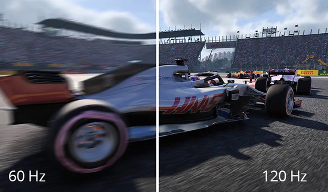 تفاوت رفرش ریت 120 هرتزی با 60 هرتزی در فیلم