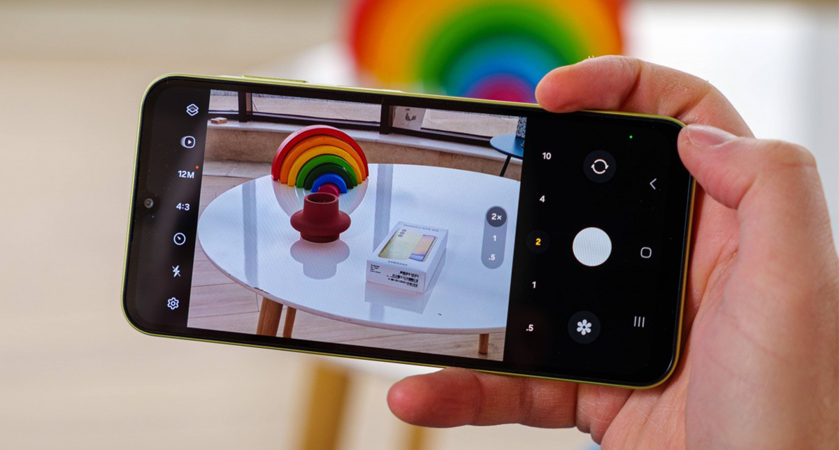 نمایش کیفیت دوربین اصلی گوشی سامسونگ گلکسی A25