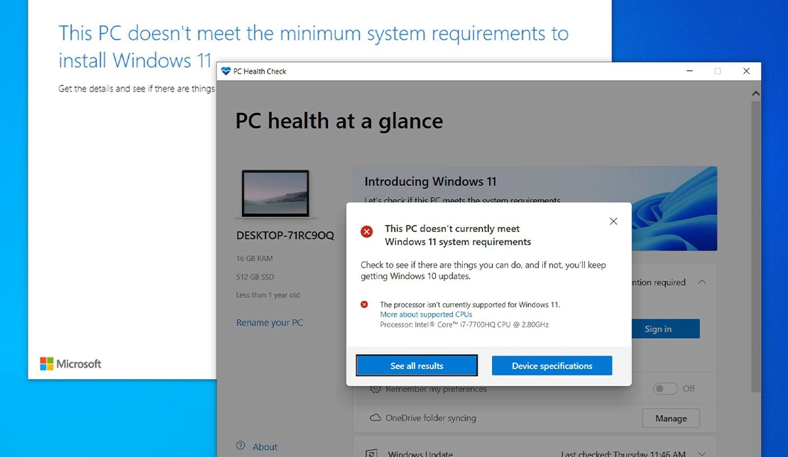 روش بای‌پس کردن محدودیت‌ها برای نصب ویندوز 11 روی دستگاه‌های قدیمی