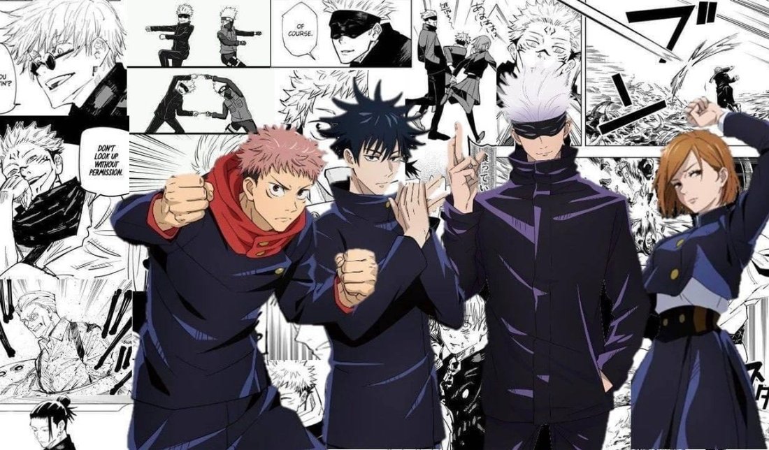 بنر انیمه جوجوتسو کایسن