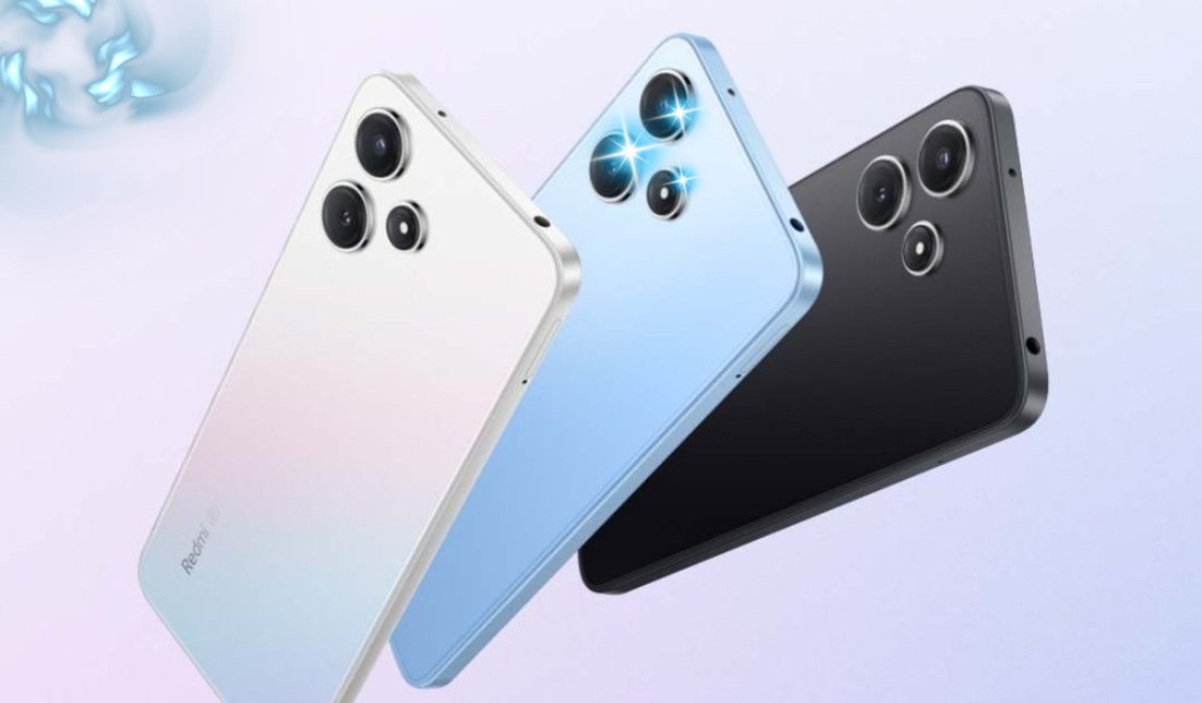 نمایش رنگبندی گوشی شیائومی ردمی 12 از نمای پشت