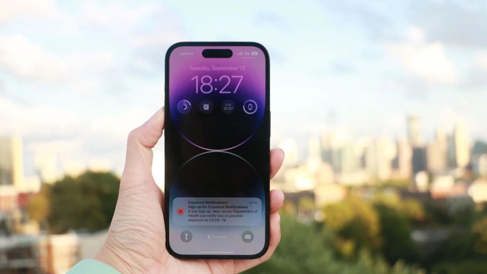 صفحه‌نمایش گوشی iPhone 14 pro max