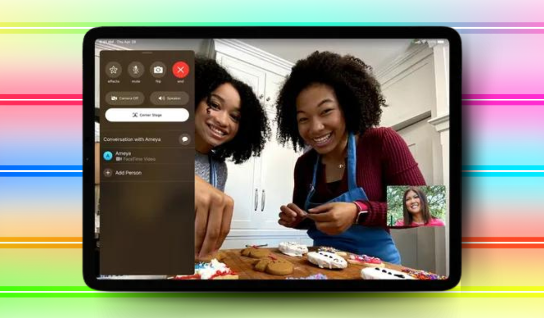 نمایش کیفیت تماس تصویری در آیپد پرو 11 (2022) از نمای نزدیک