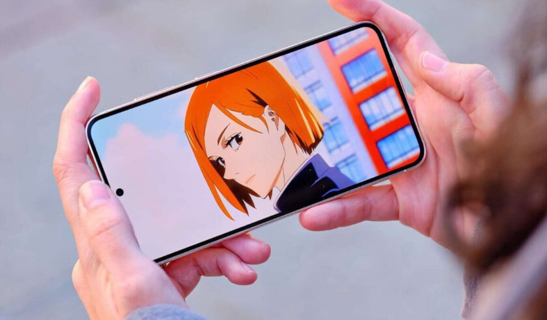 نمایش کیفیت پردازنده مرکزی گوشی گلکسی s24 در ایجاد یک تصویر واضح و روان از یک انیمیشن