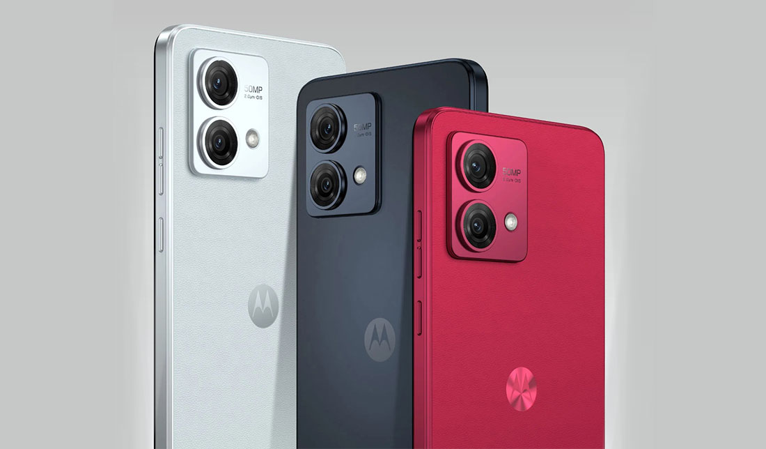 نمایش رنگبندی گوشی موتورولا  Moto G84