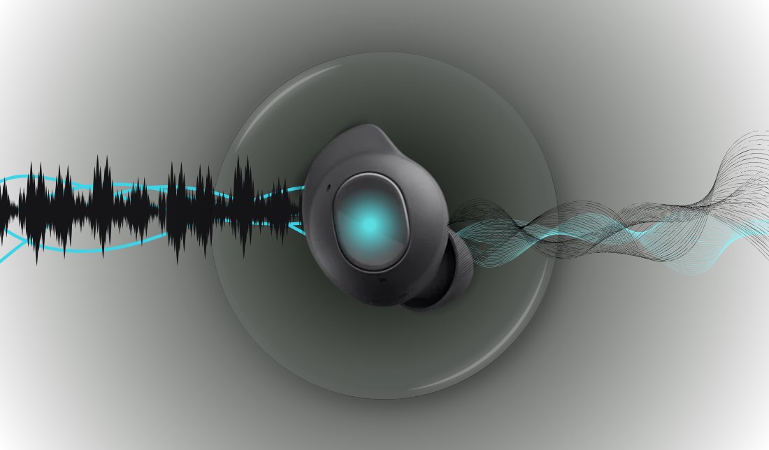 نمای نزدیک ایرباد هندزفری بلوتوثی گلکسی بادز FE