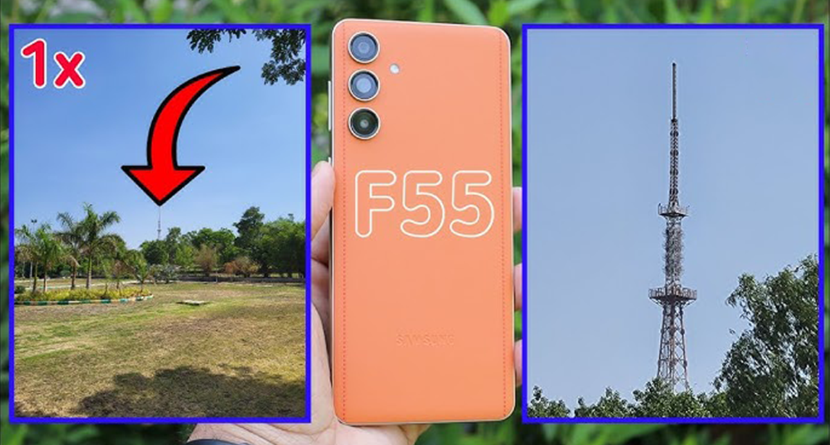 نمایشی از کیفیت دوربین گوشی سامسونگ گلکسی F55