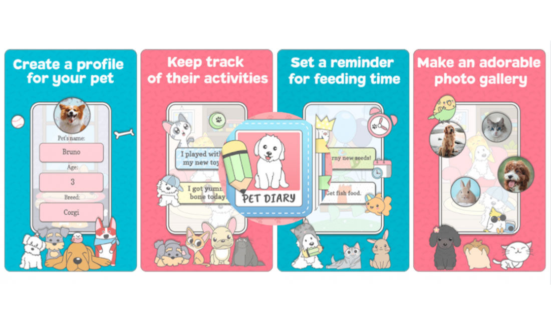 اپلیکیشن My Pet Care App برای نگه داری از حیوانات