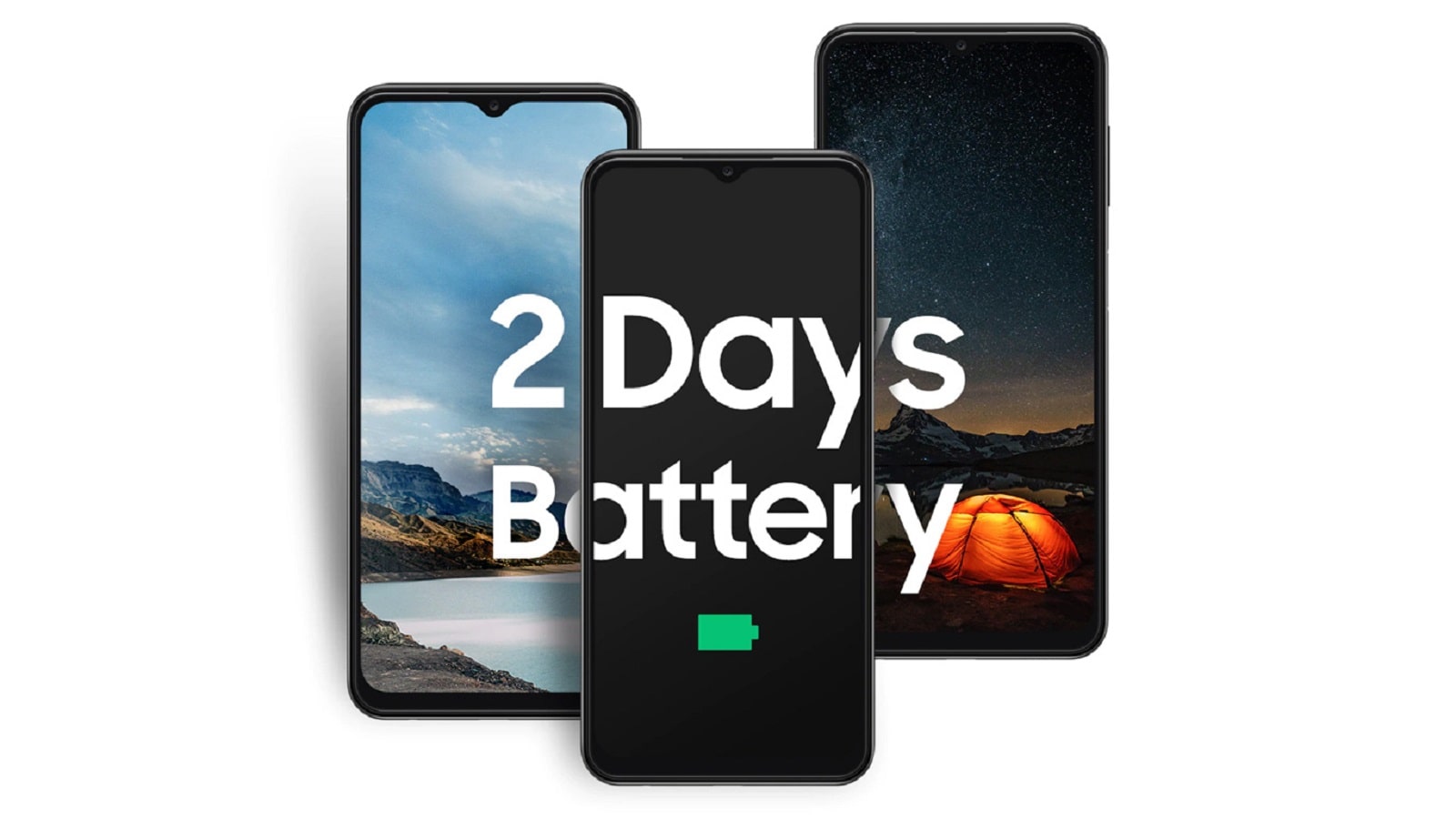 نمای پنل جلوی گوشی گلکسی A14 با شارژدهی 2 روزه باتری