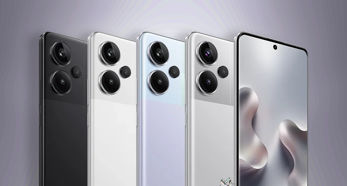 نمایش رنگبندی کامل گوشی شیائومی ردمی نوت 13 پرو پلاس در کنار هم