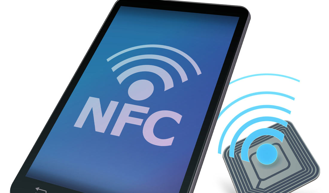 دستگاه موبایل با قابلیت پشتیبانی از NFC