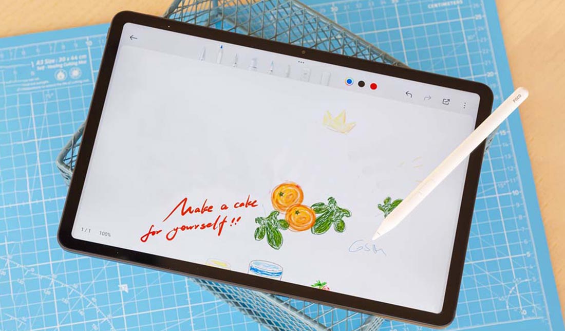 نمایش میزان کیفیت تبلت پوکو پد در کارهای گرافیکی
