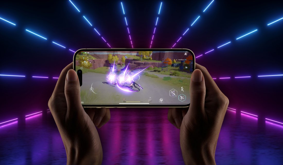 نمایش کیفیت بازی در گوشی آیفون