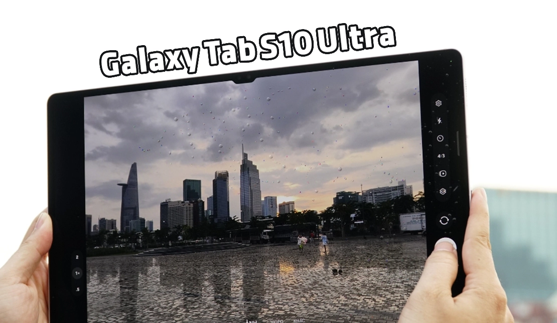 نمایش کیفیت تصویر دوربین اصلی تبلت گلکسی تب S10 اولترا