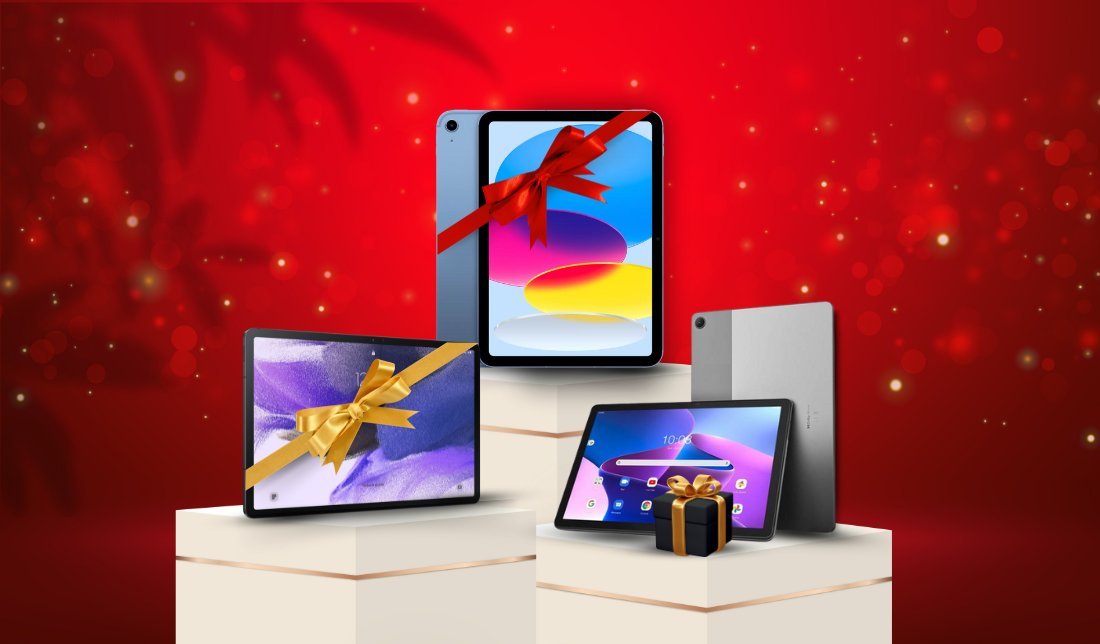 نمایشی از انواع تبلت برای هدیه روز پدر