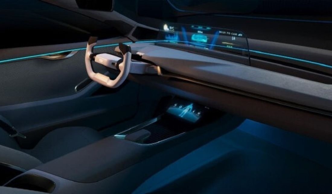 نمای داخلی خودرو شیائومی