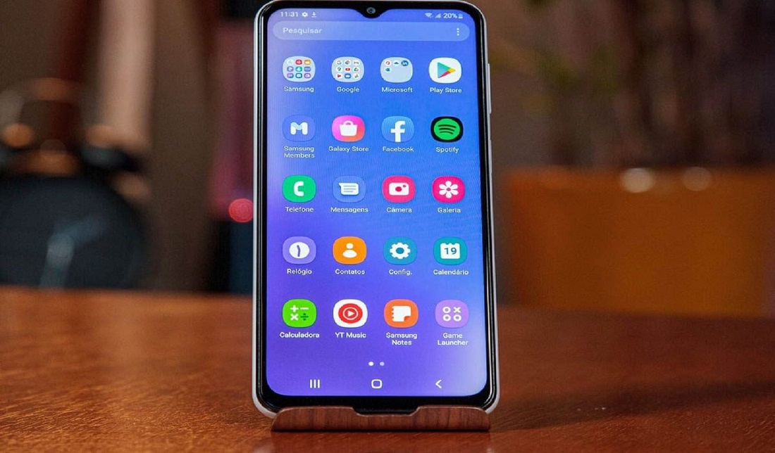 تصویر نمایشگر گوشی گلکسی A24