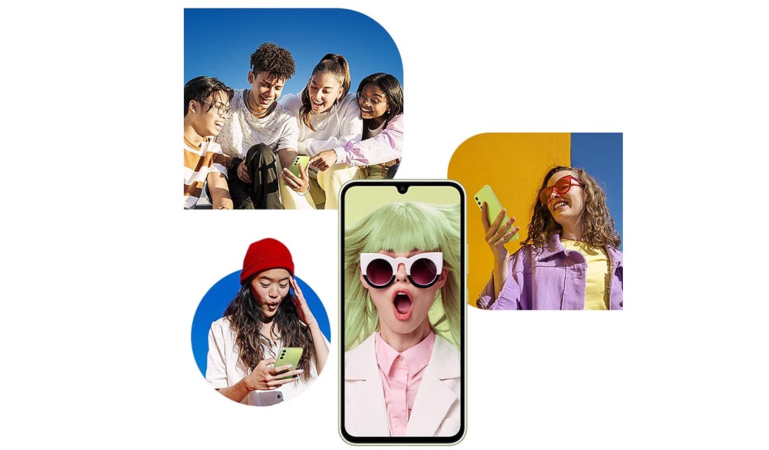 نمایش کیفیت نمایشگر و سایر بخش‌های گوشی سامسونگ گلکسی A34