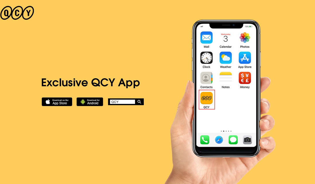 نرم افزار کیوسی وای برای اتصال هندزفری ‏T10 Pro
