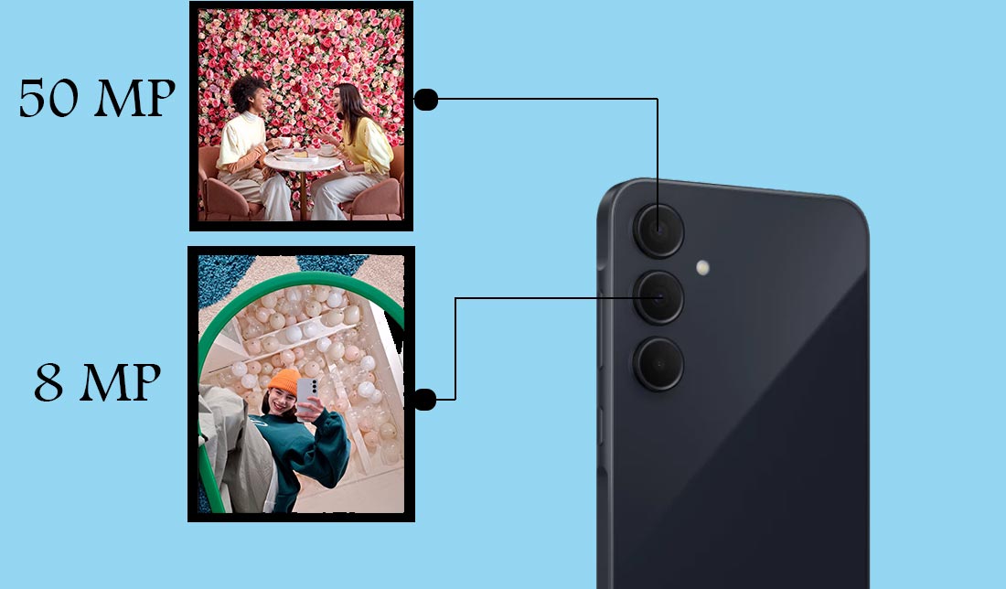 نمایش کیفیت دوربین گوشی سامسونگ Galaxy A35پ