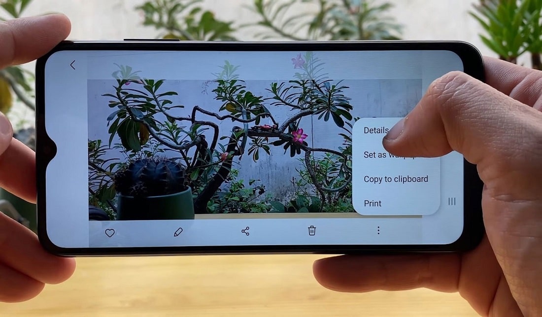 تصویر عکس‌برداری شده با دوربین گوشی گلکسی A03s