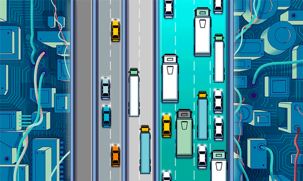 یک تصویر متحرک برای مقایسه نسل ششم اینترنت با نسل قبلی