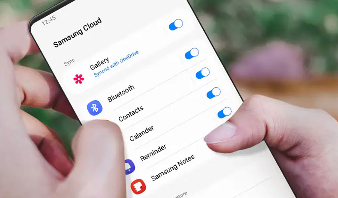 پشتیبان‌گیری با Samsung Cloud در گوشی سامسونگ