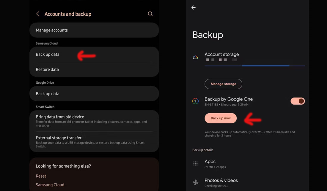 آموزش پشتیبان‌گیری از گوشی با Google Drive و نحوه انجام آن