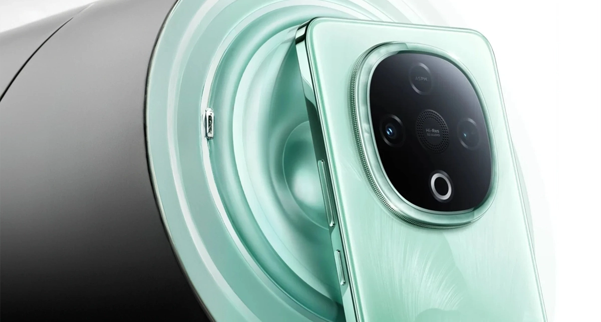 نمایش یکی از گوشی‌های اقتصادی ویوو از نمای نزدیک پنل پشتی