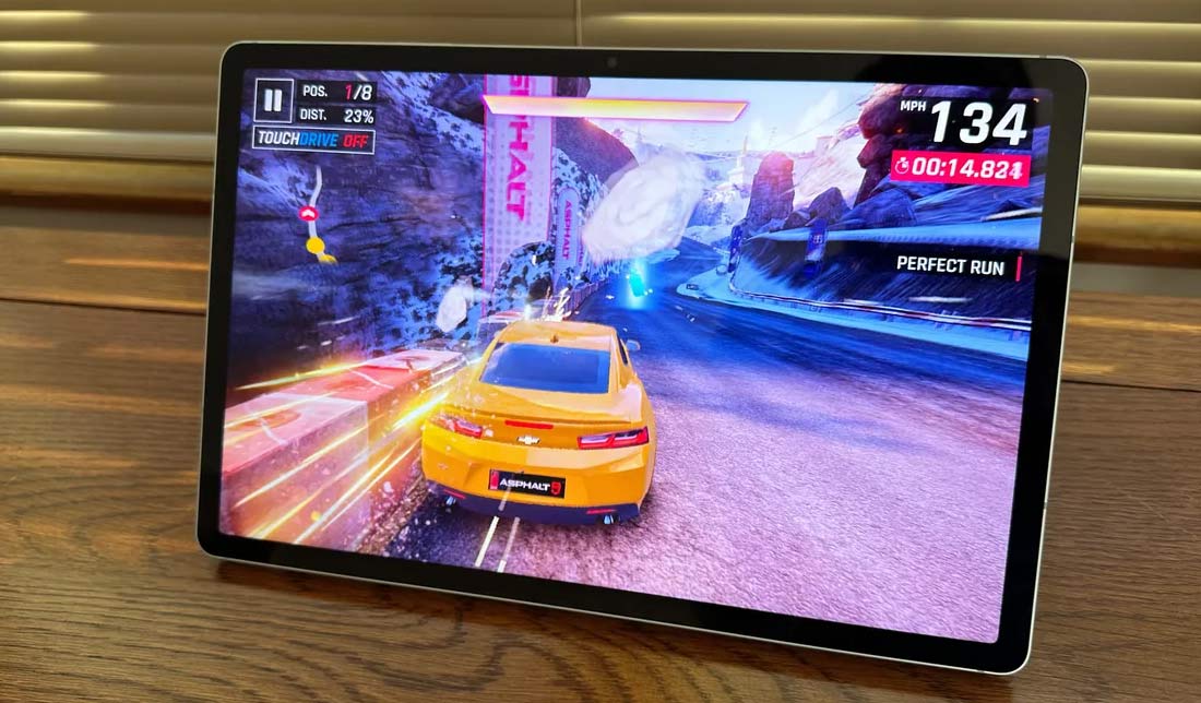 اجرای بازی در گلکسی تب ‏S9 FE‏ پلاس