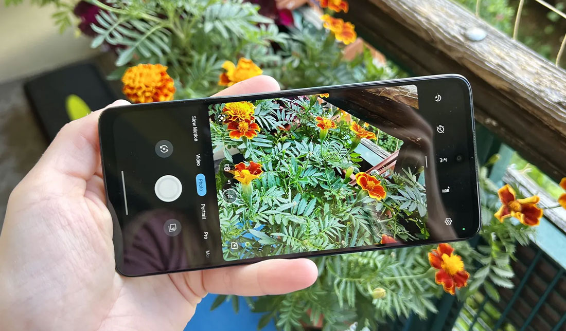 نمایش کیفیت دوربین گوشی موتورولا موتو G52 در دوربین ماکرو از نمای نزدیک