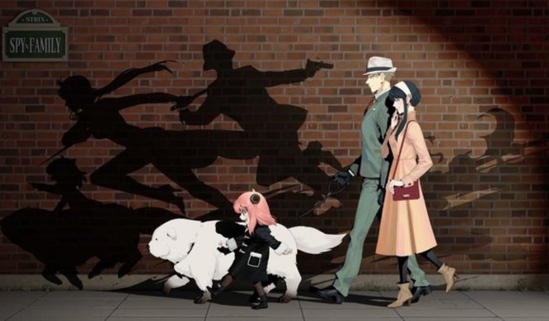 بنر انیمه فمیلی اسپای