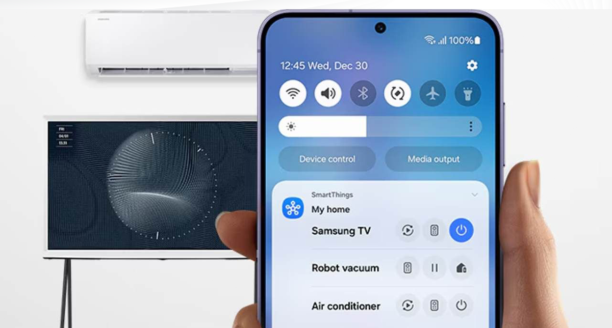 نمایش قابلیت SmartThings در گوشی سامسونگ