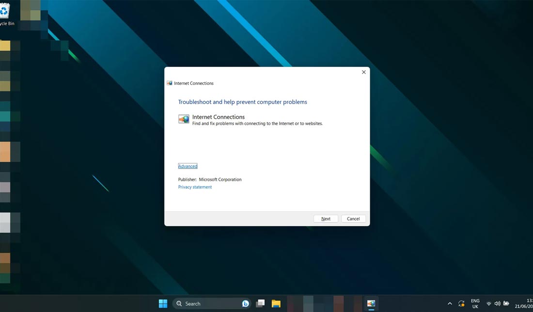 مشکلات شبکه در ویندوز 11