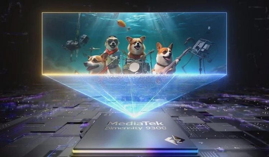 نمایش کیفیت عملکرد هوش مصنوعی در تراشه مدیاتک دایمنسیتی 9300