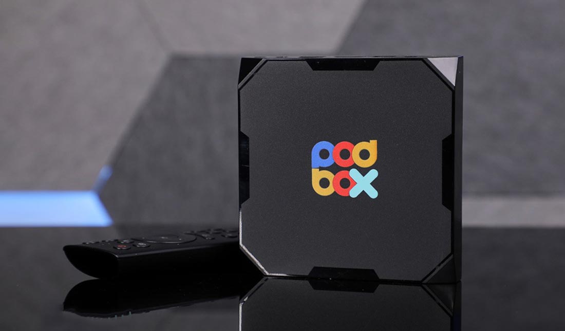  اندروید باکس پادباکس به همراه کنترل