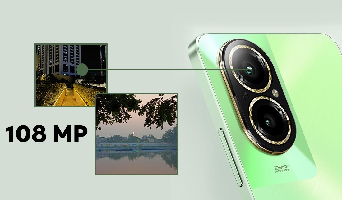 نمایش کیفیت دوربین اصلی ریلمی C67 4G در نور روز و شب