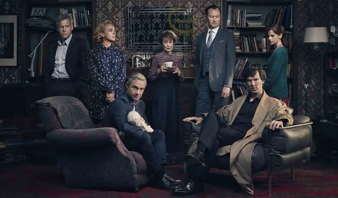 کاوری از سریال Sherlock