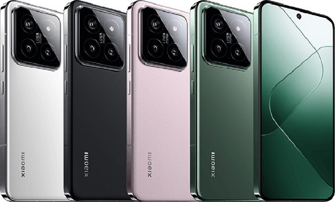 تصویر پنل جلو وپنل پشتی گوشی شیائومی 14