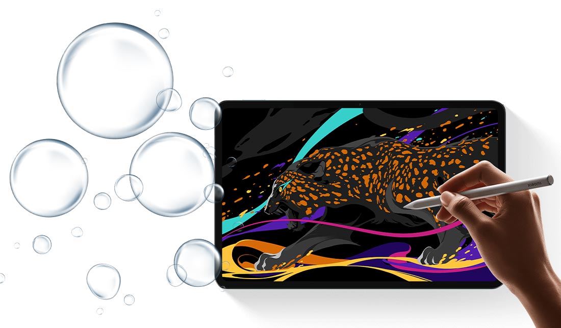 نمایش کیفیت عملکرد پردازنده تبلت شیائومی پد 6 در طراحی 