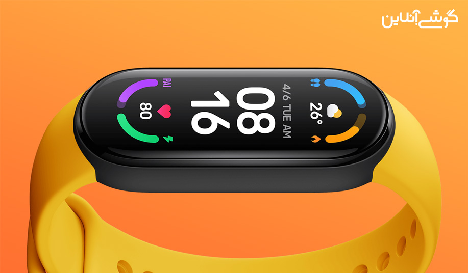 رونمایی شیائومی از مچ بند هوشمند می بند 6