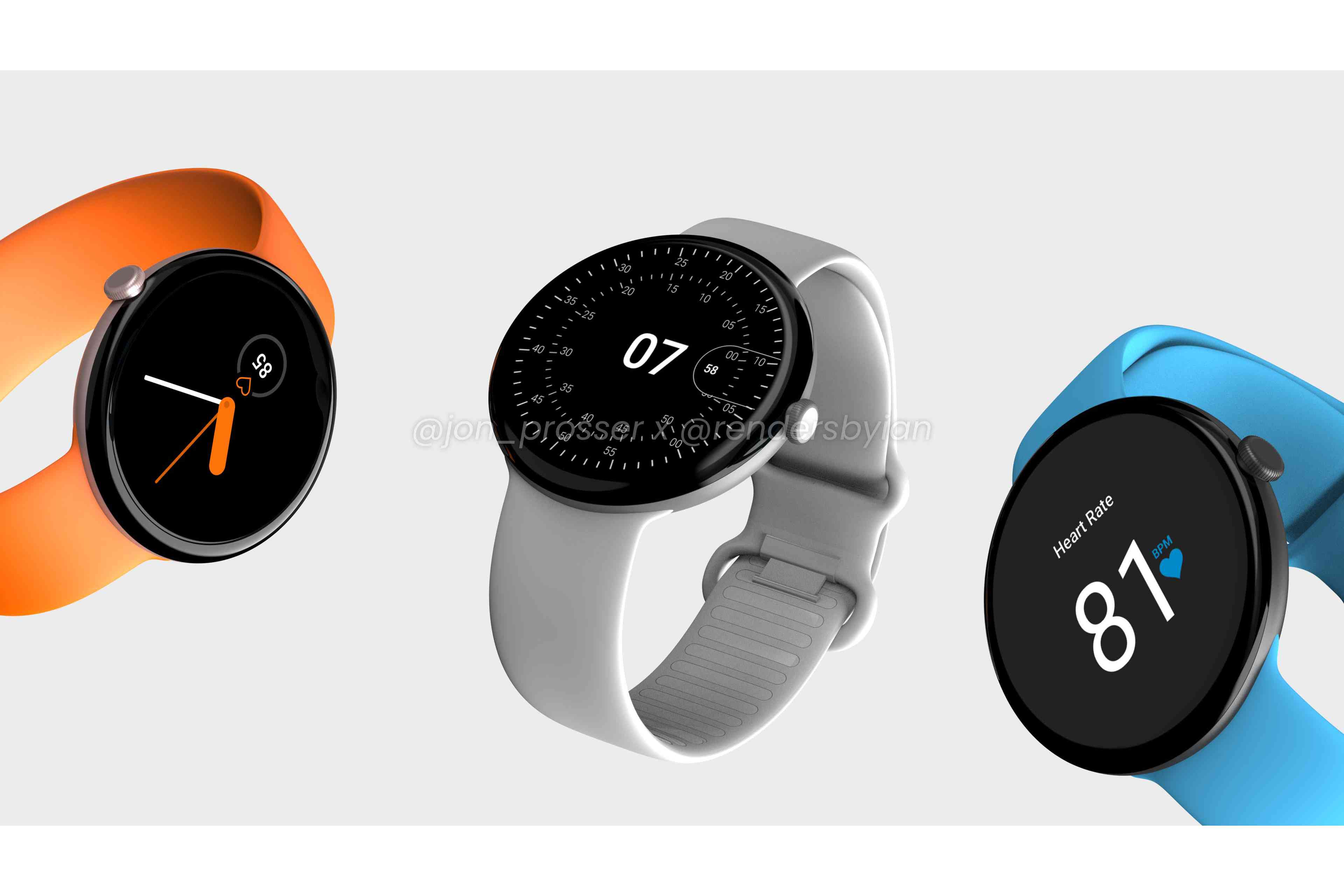 تصاویری از ساعت هوشمند Pixel Watch گوگل منتشر شد