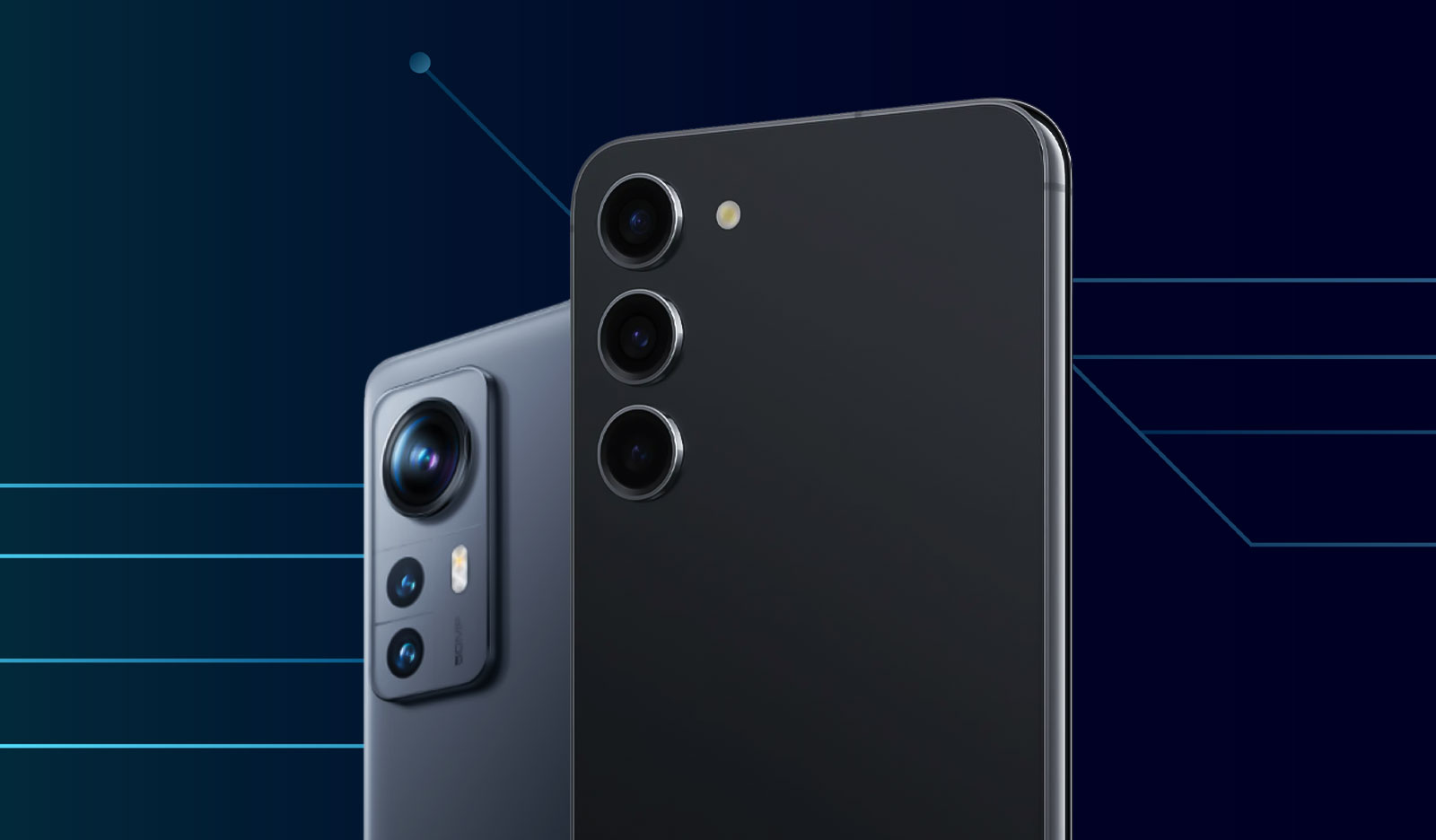 مقایسه Galaxy S23 و Xiaomi 12