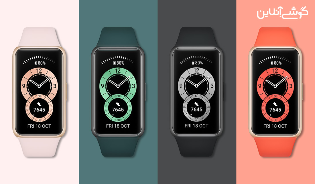 رونمایی هوآوی از مچ بند هوشمند هوآوی بند 6