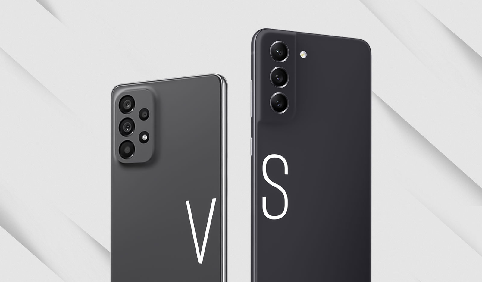 مقایسه گوشی S21 FE و A73 سامسونگ