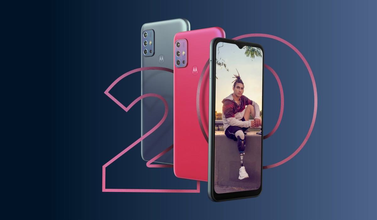 موتورولا از موتو G20 با نمایشگر 90 هرتزی رونمایی کرد.