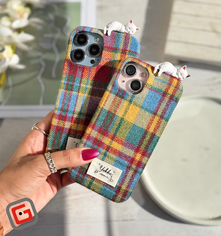 قاب گربه vintage style (کد C1914)